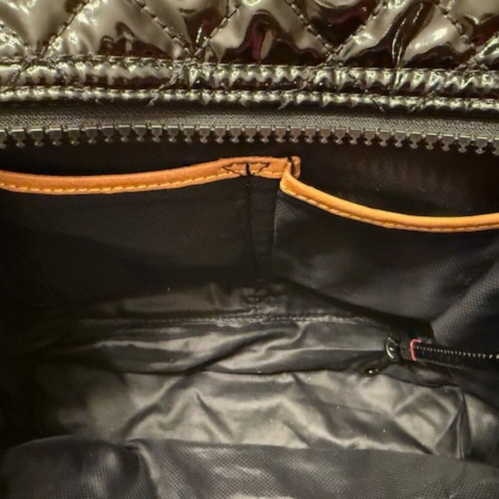 MZ Wallace shiny black bag new with tags - Picture 9 of 9